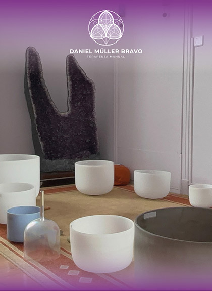 Terapia con cuencos de cuarzo en Santander